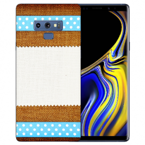 Samsung Galaxy Note 9 Silikon TPU Handy Hülle mit Bilddruck Muster