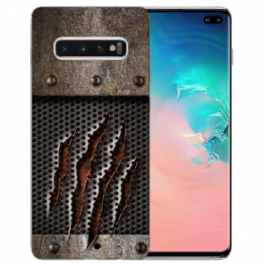 Samsung Galaxy S10 TPU-Silikon Hülle mit Fotodruck Monster-Kralle