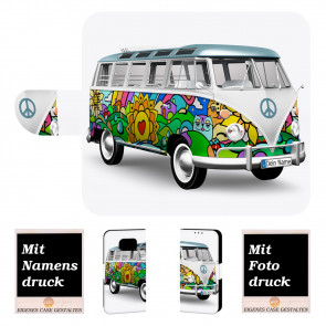 Personalisierte Handyhülle für Samsung Galaxy S7 mit Hippie Bus Bilddruck 