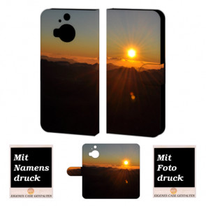 HTC One M9 Plus Sonnenaufgang Handy Tasche Hülle Foto Bild Druck