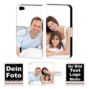 Huawei Honor 6 Personalisierte Handy Hülle mit Foto Text Druck