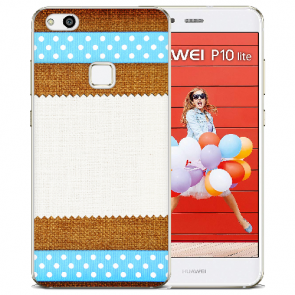 Huawei P10 Lite TPU Silikon Handy Hülle mit Bilddruck Muster