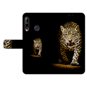 Handy Hülle mit Fotodruck Leopard beim Jagd für Huawei Y9 (2019)