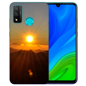 Huawei P Smart 2020 TPU Hülle mit Fotodruck Sonnenaufgang Etui