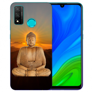 Huawei P Smart 2020 TPU Hülle mit Fotodruck Frieden buddha Etui