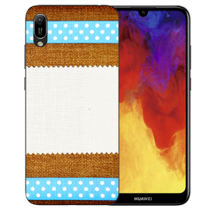 Huawei Y5 (2019) Silikon TPU Handy Hülle mit Bilddruck Muster