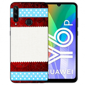 Huawei Y6P (2020) TPU Hülle mit Fotodruck Muster Etui