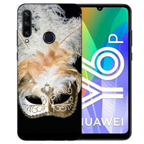 Huawei Y6P (2020) TPU Hülle mit Fotodruck Venedig Maske Etui