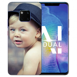 Huawei Mate 20 Pro Silikon TPU Case Schutzhülle mit Foto Druck