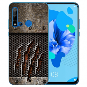 Huawei P20 Lite 2019 Silikon TPU Hülle mit Bilddruck Monster-Kralle