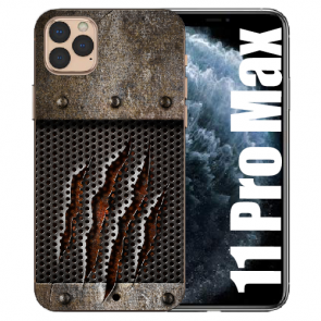 Handy Hülle TPU für iPhone 11 Pro Max mit Bilddruck Monster-Kralle