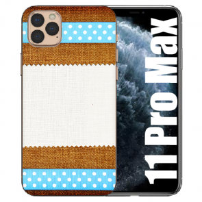 Handy Hülle TPU für iPhone 11 Pro Max mit Muster Bilddruck 
