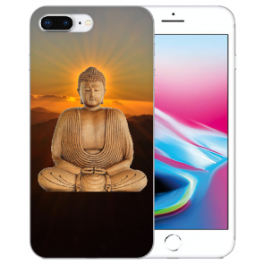iPhone 7 Plus / iPhone 8 Plus TPU Hülle mit Fotodruck Frieden buddha