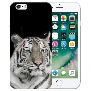 iPhone 6 / iPhone 6S Handy TPU Hülle Case mit Bilddruck Tiger