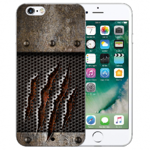Handy Silikon Hülle für iPhone 6 / iPhone 6S mit Fotodruck Monster-Kralle