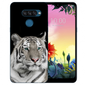 individuelle Schutzhülle mit Foto Bild für LG K40s Tiger