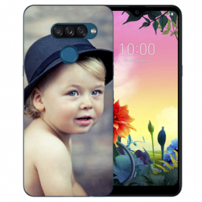 Personalisierte Handyhülle für LG K50s Silikon TPU Case mit Bilddruck