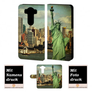 LG G3 Mini Freiheitsstatue Handy Tasche Hülle Foto Bild Druck