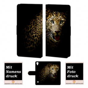 LG X Style Tiger Handy Tasche Hülle Foto Bild Druck