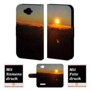 Alcatel C7 Sonnenaufgang Handy Tasche Hülle Foto Bild Druck