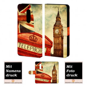 Nokia 5 Handy Tasche Hülle mit Big Ben-London + Foto Text Druck 