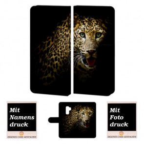 Samsung Galaxy S9 Plus Personalisierte Handyhülle mit Leopard+ Fotodruck