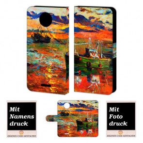 Motorola Moto E4 Plus Personalisierte Handyhülle mit Foto selbst gestalten Gemälde  