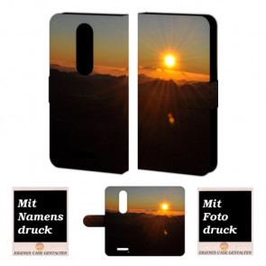 Moto Droid Turbo 2 Sonnenaufgang Handy Tasche Hülle Foto Bild Druck