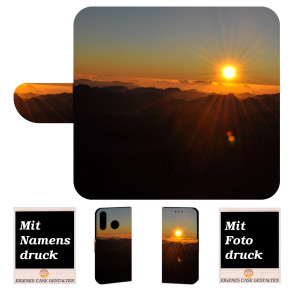 Handyhülle für Huawei P Smart Plus mit Sonnenaufgang Fotodruck