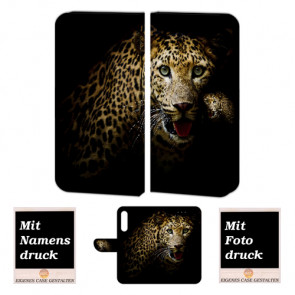 Personalisierte Handyhülle für Huawei P20 mit Leopard Foto Druck