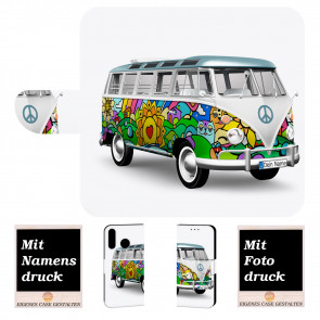 Handyhülle mit Hippie Bus Bilddruck für Huawei P Smart Plus 
