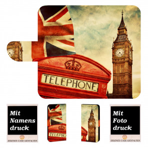 iPhone 6, 6s Handy Hülle Tasche mit Big Ben-London + Bilddruck 