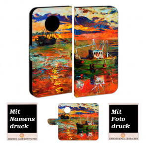Motorola Moto G5 Plus Personalisierte Handyhülle mit Bilddruck Gemälde  