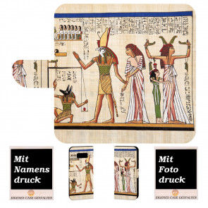 Samsung Galaxy S8 Handyhülle mit Götter Ägyptens + Bilddruck Logo