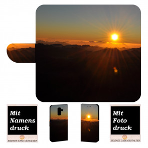Handyhülle mit Sonnenaufgang Fotodruck für Samsung Galaxy J8 (2018)