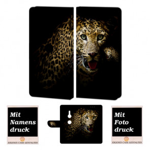 Personalisierte Handyhülle mit Leopard Fotodruck für Sony Xperia XZ2 