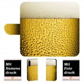 Personalisierte Handyhülle mit Bier + Fotodruck für iPhone XS Etui