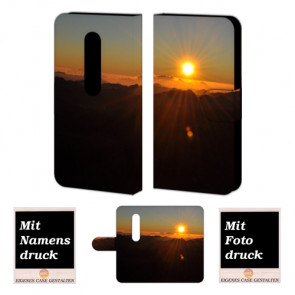 Moto G (3nd Gen) 2015 Sonnenaufgang Handy Tasche Hülle Foto Bild Druck