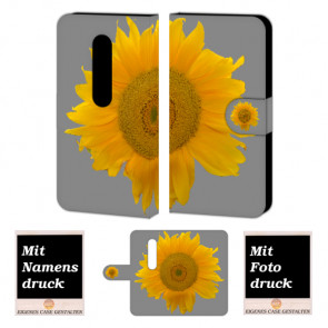 Moto G (3nd Gen) 2015 Sonnenblumen Handy Tasche Hülle Foto Bild Druck