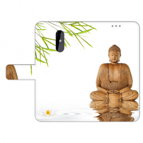 Schutzhülle Handy Hülle für Nokia 3.2 mit Fotodruck Frieden buddha