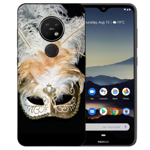 Individuelle Silikon TPU Hülle mit Bild Druck Venedig Maske für Nokia 7.2 