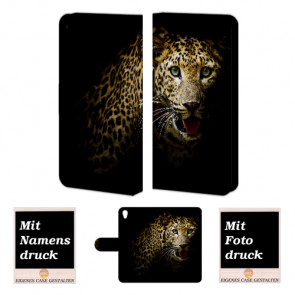 One Plus X Tiger Handy Tasche Hülle Foto Bild Druck