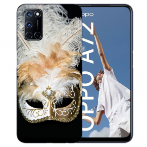 Oppo A52 / A72 / A92 TPU Handy Hülle mit Fotodruck Venedig Maske