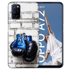 TPU Schutzhülle für Oppo A52 / A72 / A92 Case mit Boxhandschuhe Fotodruck 