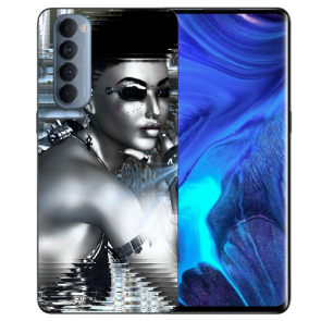 Oppo Reno 4 Pro (4G) TPU Handyhülle online selbst gestalten mit Fotodruck Robot Girl