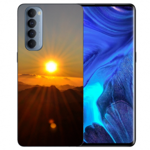 Oppo Reno 4 Pro (4G) TPU Handyhülle selbst gestalten mit Fotodruck Sonnenaufgang