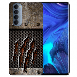 Oppo Reno 4 Pro (4G) TPU Handyhülle selbst gestalten mit Fotodruck Monster-Kralle