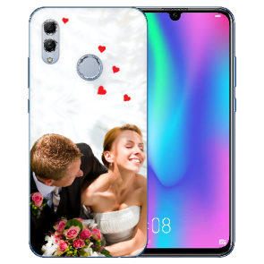 Huawei Honor 10 Lite Silikon Schutzhülle TPU Case mit Foto Bilddruck