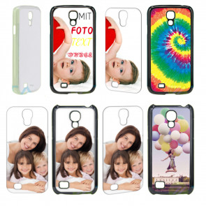 2D Hülle für Samsung Galaxy S4 i9500 Hard Case mit Foto und Text 