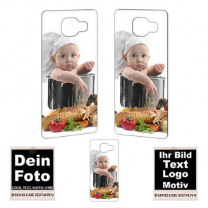 2D Hülle für  Samsung Galaxy A3 (2016) Hard case mit Foto und Text zum selbst gestalten.